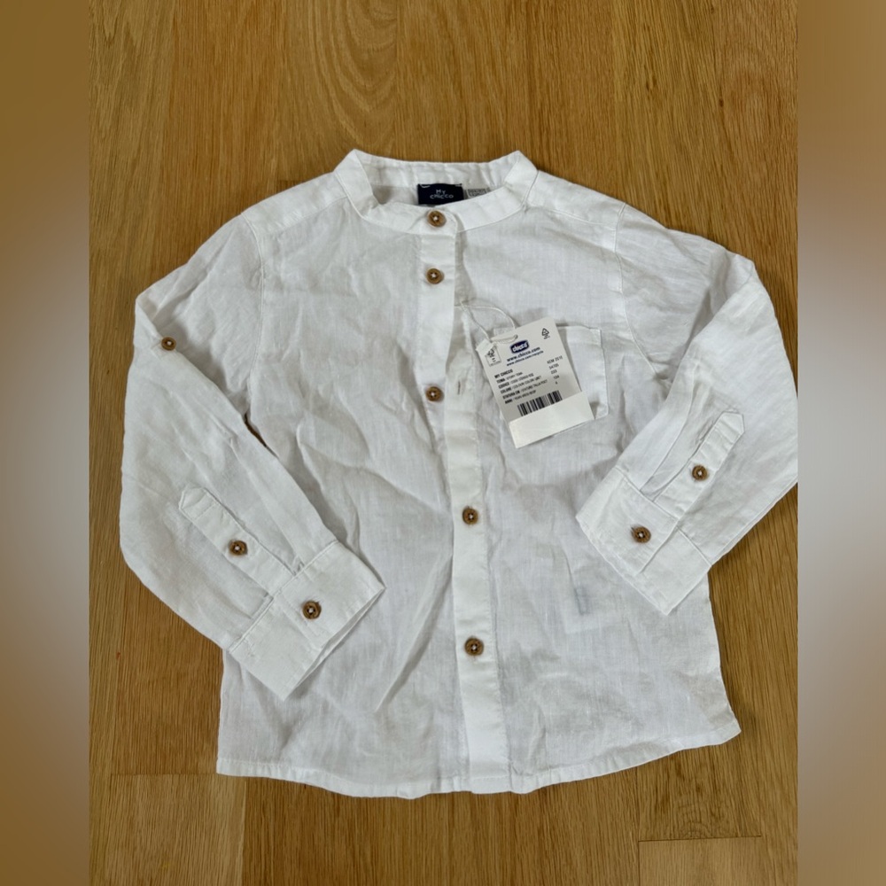 NWT linen cotton blend shirt